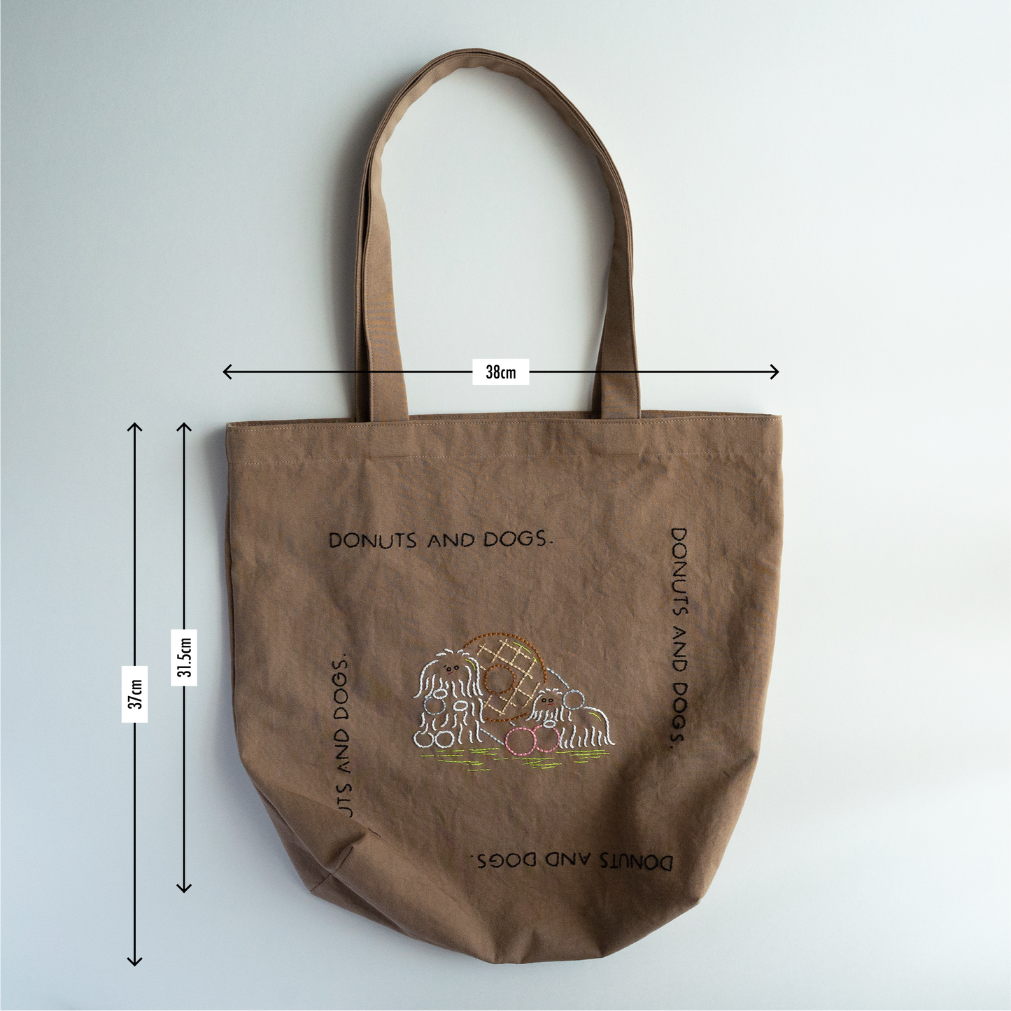 トロールと犬のともだちトートバッグ